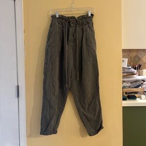 Free People paper bag waist pants